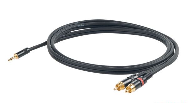 CABLE DE AUDIO RCA Cable inserción Proel CHLP215LU3. Cable de insercción Y