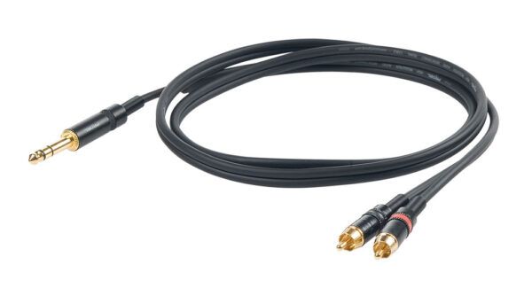 CABLE DE AUDIO RCA Cable inserción Proel CHLP300LU3. Cable de insercción Y