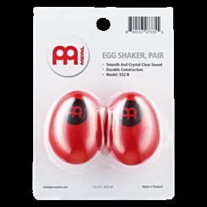 HUEVOS Huevos shaker. Set 2 unidades en color rojo. Meinl es2 egg shakers