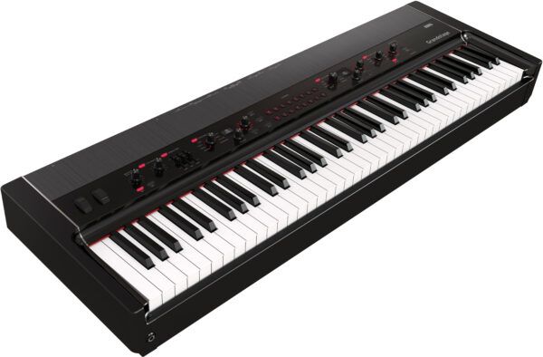 PIANO DIGITAL Piano de escenario profesional. Teclado RH3 de 73teclas de calidad Premium fabricado en Japón. Siete motores de sonido procedentes del Workstation Kronos: SGX-2 para pianos acústicos