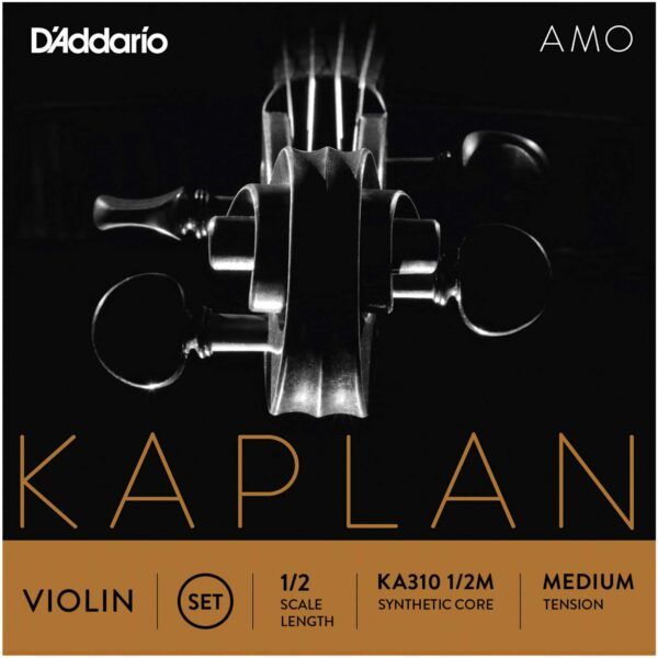 JUEGO CUERDAS PARA VIOLIN Juego de cuerdas para violín Kaplan Amo KA310 1/2 Medium. Kaplan Amo ofrece calidez