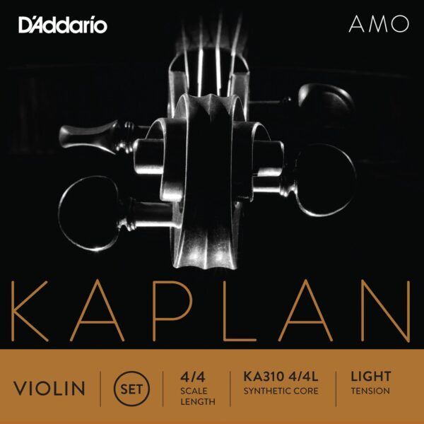 JUEGO CUERDAS PARA VIOLIN Juego de cuerdas para violín Kaplan Amo KA310 4/4Light. Kaplan Amo ofrece calidez