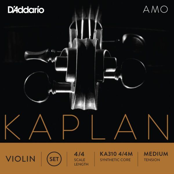 JUEGO CUERDAS PARA VIOLIN Juego de cuerdas para violín Kaplan Amo KA310 4/4Medium. Kaplan Amo ofrece calidez