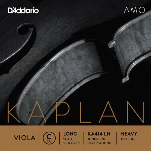 CUERDA SUELTA PARA VIOLA Cuerda para viola D Addario Orchestral Kaplan AmoKA414 LH C (Do) Escala larga