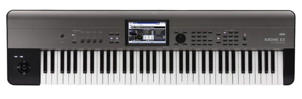 TECLADO WORKSTATION PROFESIONAL Nueva versión del workstation Krome con una colección de sonidos actualizada según las últimas producciones musicales y un acabado renovado. Además de los sonidos estándar que nunca pasarán de moda