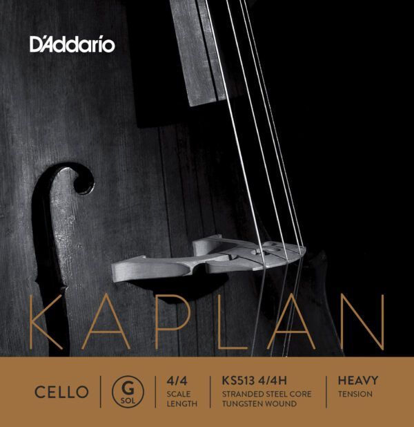 CUERDA SUELTA PARA VIOLONCHELO Cuerda suelta para Cello Kaplan Solutións KS513