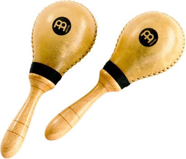 MARACAS Maracas tradicionales MSM4. Las maracas de Meinl MSM4 son de cuero y están hechas a mano. Constan de un mango de madera. Características Principales:material: cuero natural Mango de maderaForma ergonómica