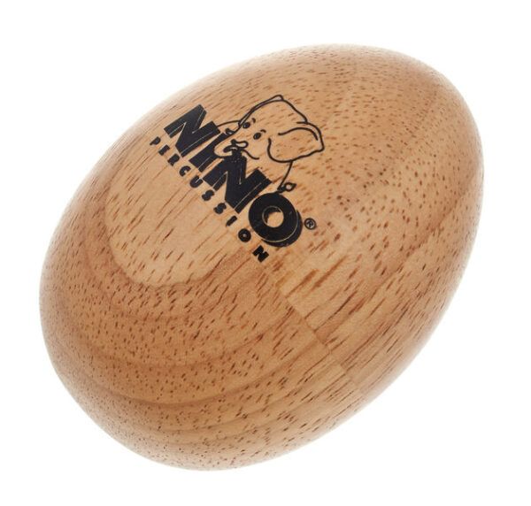 HUEVOS Los Huevos Shakers de Madera NINO® son muy útiles debido a su forma. También tienen un gran sonido con varios tonos en función de su tamaño.