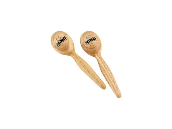 MARACAS Las maracas se utilizan para cualquier estilo de música y son uno de los instrumentos de ritmo más populares en todo el mundo. Las Maracas Huevo NINO® tienen un sonido cálido agradable y vienen con un mango ergonómico.