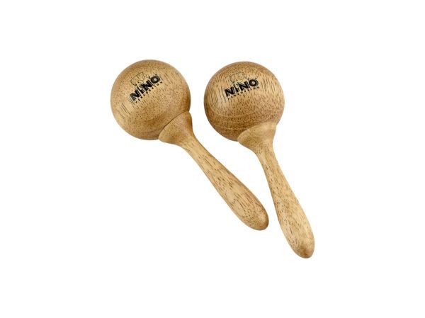 MARACAS Las maracas de madera NINO® se caracterizan porque suenan a un volumen muy elevado.