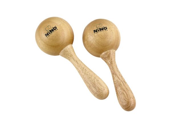 MARACAS Las maracas de madera NINO® se caracterizan porque suenan a un volumen muy elevado.