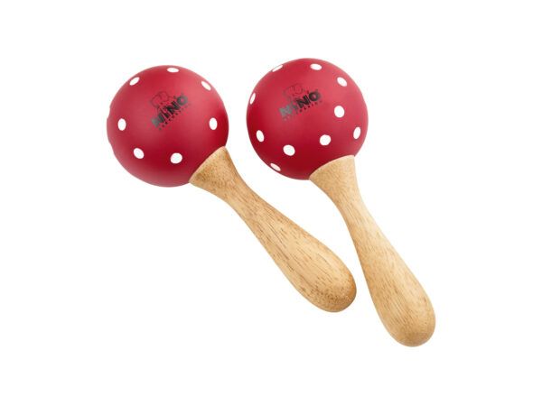 MARACAS Las maracas de madera NINO® se caracterizan porque suenan a un volumen muy elevado.