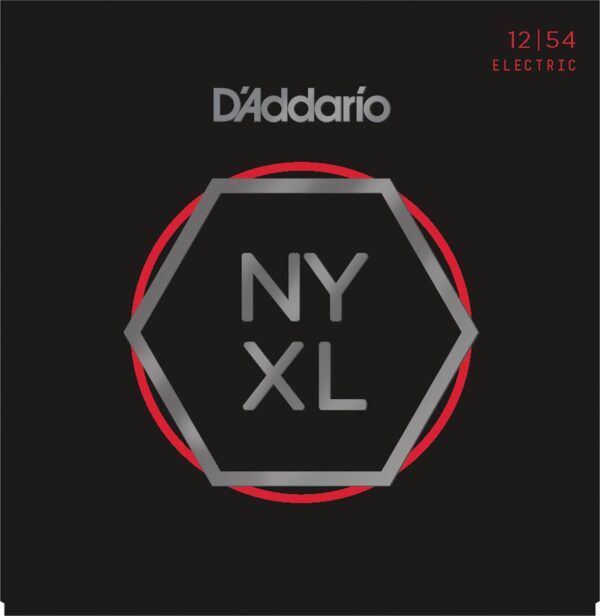 JUEGO CUERDAS PARA GUITARRA ELECTRICA Juegos de cuerdas guitarra eléctrica D Addario NYXL1254 (12 - 16 - 20 - 32 - 42 - 54). Las cuerdas de guitarra D Addario NYXL se estiran más