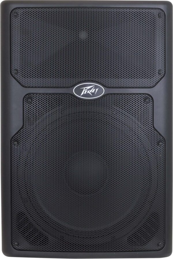 pico de 800 W. Woofer 15'' y tweeter de compresión dinámica con diafragma de titanio de 1