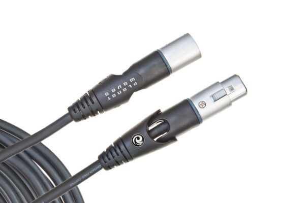 CABLE DE MICROFONO Cable micrófono XLR macho/hembra codo móvil 3m. Construido para el músico exigente y para las situaciones más demandadas