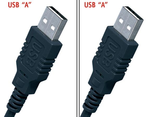 CABLE FIREWIRE Cable USB conectores tipo A en ambos extremos. Cumple ISO9002. Color negro. Longitud 1.8m