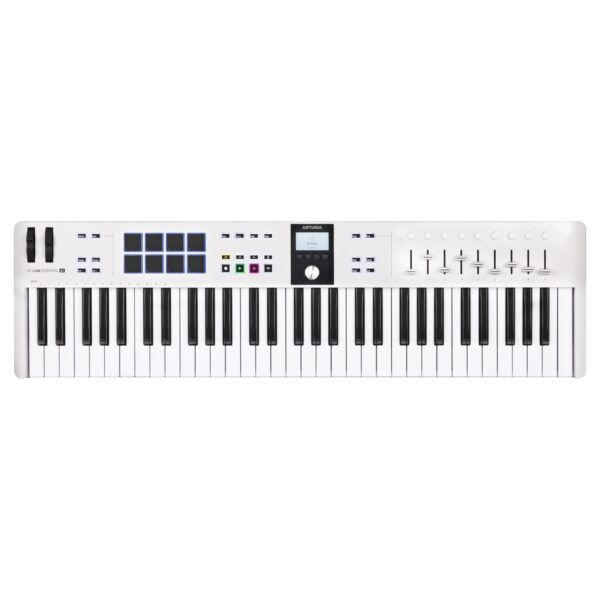 ARTURIA KEYLAB ESSENTIAL 61 MK3 WHITE