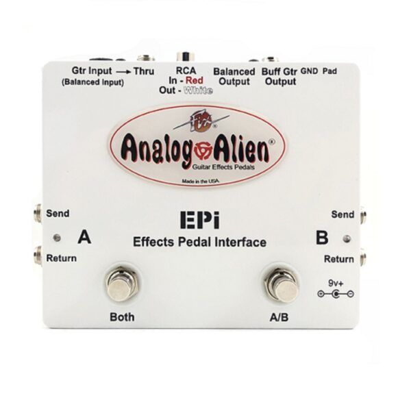 ANALOGALIEN EFFECTS PEDAL INTERFACE