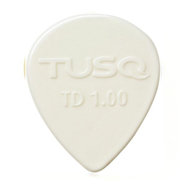 GRAPHTECH TUSQ Tear Drop Pick 1mm White (Bright) 6 Pack