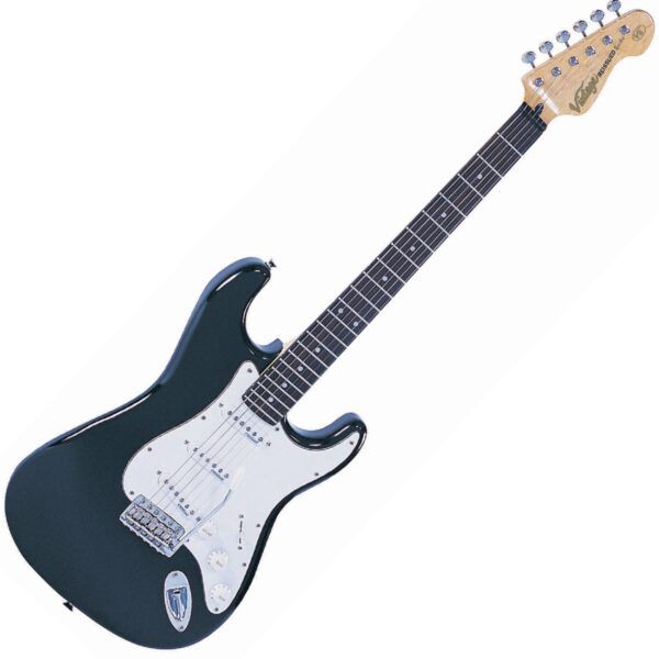 VINTAGE ELECTRIC GUITAR- BLACK