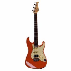 ADAGIO-MOOER Guitarra electrica con usb/midi integrado GTRS P800 FIESTA RED
