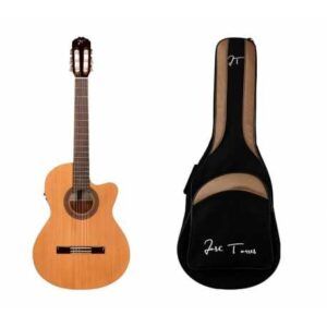 ADAGIO-JOSE TORRES Pack de guitarra clásica PACK JTC-10CE + FUNDA JTB-10