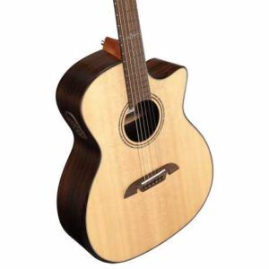 ADAGIO-ALVAREZ Guitarra electroacustica de 6 cuerdas con cutaway AEG70CEARMREST